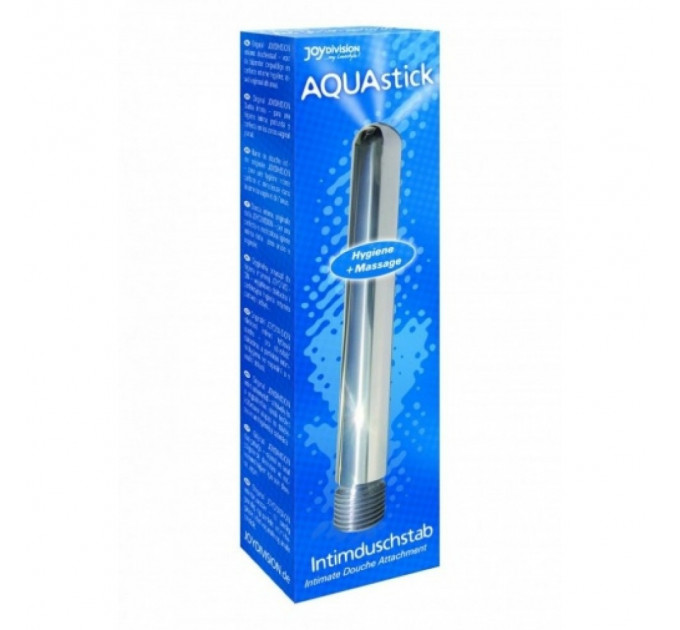 Анальний душ со шлангом Joy Division Aluminium Intimate Douche, стальной