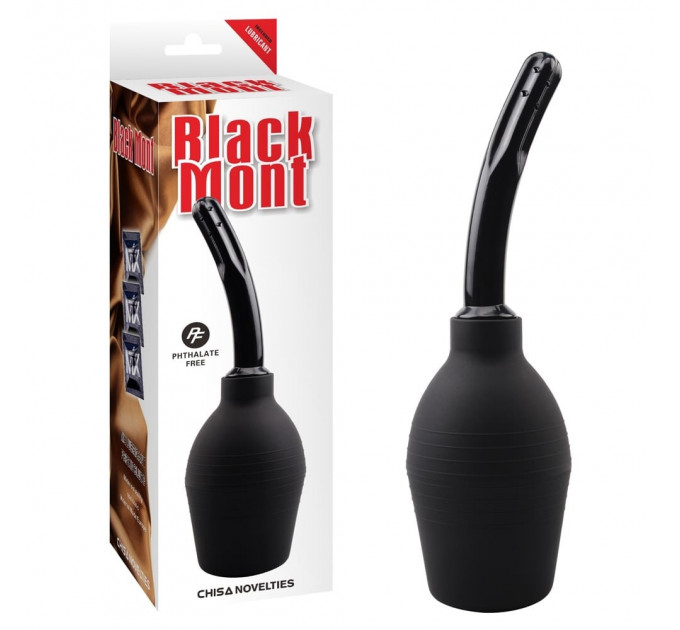 Анальний душ Chisa Black Mont Booty Cleanse, чорний
