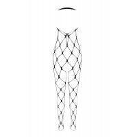 Бодістокінг велика сітка Passion BS091 white, S/L
