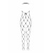Бодистокинг крупная сетка Passion BS091 white, S/L