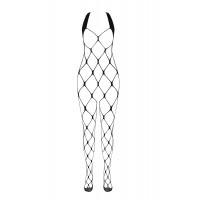 Бодістокінг велика сітка Passion BS091 white, S/L