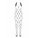 Бодистокинг крупная сетка Passion BS091 white, S/L