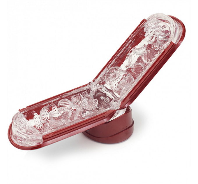 Эксклюзивный набор Мастурбатор с нагревом FLIP 0(ZERO) RED & WARMER SET