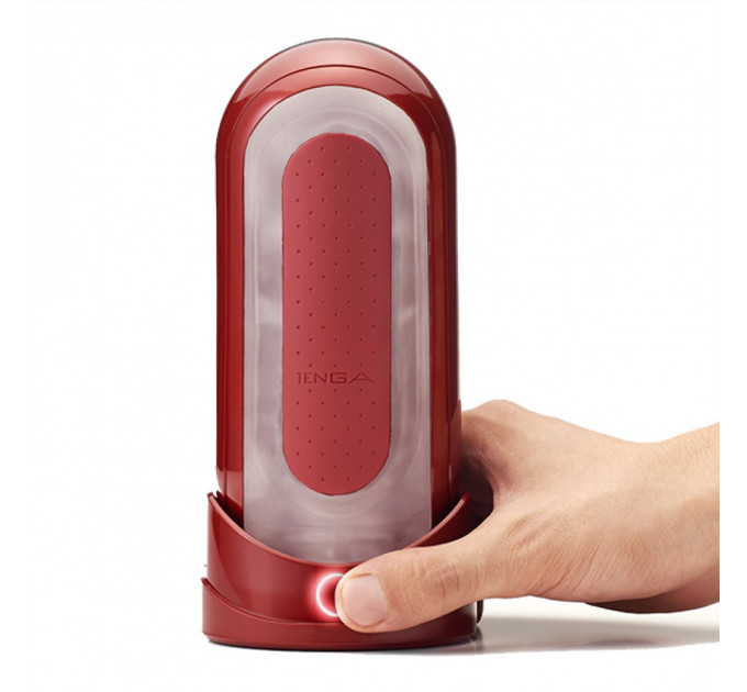 Эксклюзивный набор Мастурбатор с нагревом FLIP 0(ZERO) RED & WARMER SET