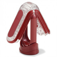 Ексклюзивний набір Мастурбатор з нагріванням FLIP 0(ZERO) RED & WARMER SET