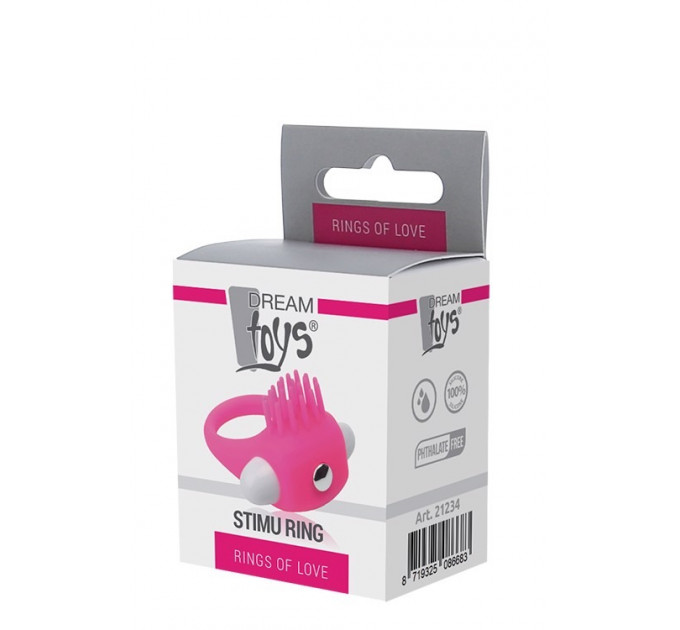 Эрекционное кольцо LIT-UP SILICONE STIMU RING 5 PINK