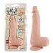 Фаллоимитатор реалистичный с мошонкой Chisa T-skin ReaL Desire Sniper на присоске, телесный