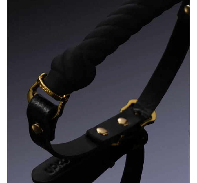 Кляп в форме жгута UPKO Desire for Mouth Bondage Collection, черный