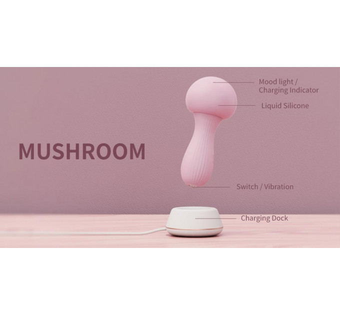 Клиторальный стимулятор в форме гриба OTOUCH - Mushroom Siliconen