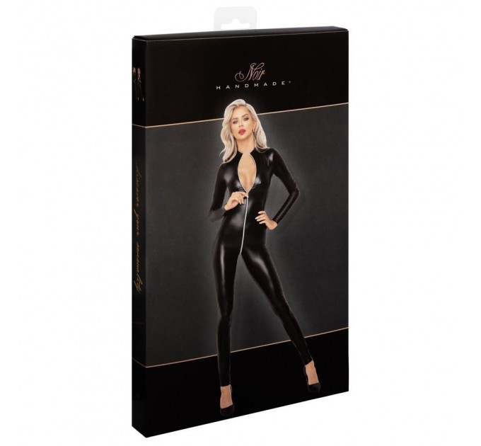 Комбинезон виниловый со змейкой Noir Handmade Powerwetlook Overall F293 рахзмер L