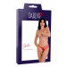 Кружевные трусики с открытой интимной зоной Jade Daring Intimates, красные, S/M