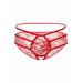 Кружевные трусики с открытой интимной зоной Jade Daring Intimates, красные, S/M