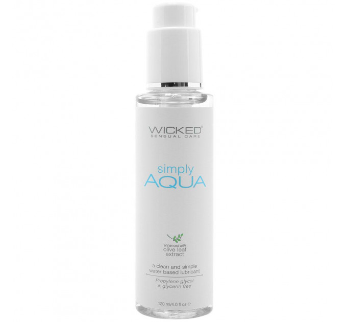 Лубрикант на водной основе WICKED SIMPLY AQUA 120ML