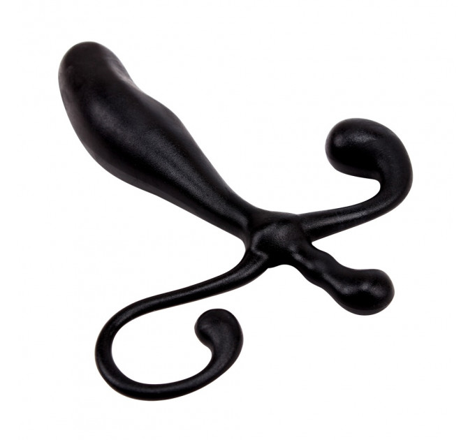 Масажер простати Chisa GK Power Party Hat Cock Ring із фігурною ручкою, чорний