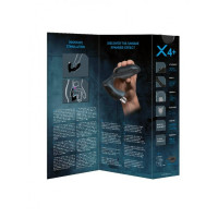 Масажер простати розмір S, XPANDER X4+ rechargeable PowerRocket, чорний, 9.5 см