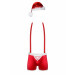 Новогодний костюм Санта Клауса Obsessive Mr. Claus, красно-белый, L\XL