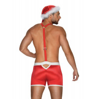Новогодний костюм Санта Клауса Obsessive Mr. Claus, красно-белый, L\XL