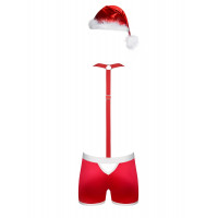 Новогодний костюм Санта Клауса Obsessive Mr. Claus, красно-белый, L\XL