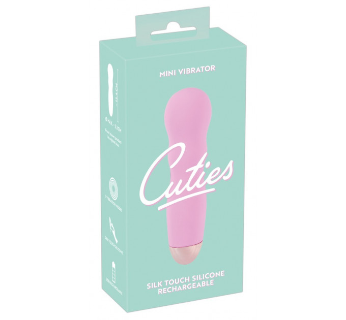 Мини-вибратор волнистый You2Toys Cuties, розовый