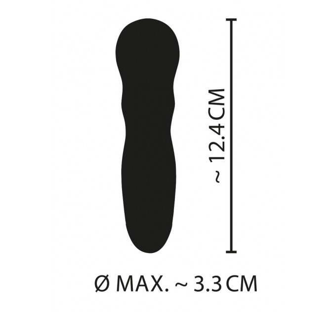 Мини-вибратор волнистый You2Toys Cuties, розовый