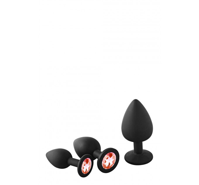 Набор анальных пробок Dream Toys Fantasstic Red Stone