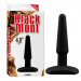 Плаг анальный Chisa Black Mont силикон, черный