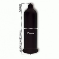 Презервативи Pasante Black Velvet condoms 56 мм (ціна за 6 шт.)