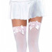 Розовые нейлоновые чулки Leg Avenue
