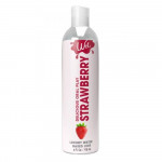 Съедобный лубрикант со вкусом клубники Wet Strawberry, 118 мл