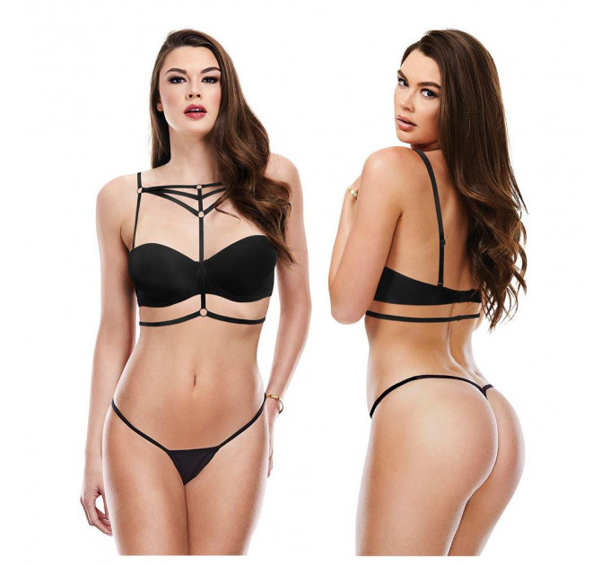 Съемные бретели для бюстгальтера SEXY STRAPPY BRA HARNESS BLACK, OSEXY STRAPPY BRA HARNESS BLACK, OS