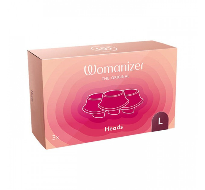 Змінні насадки на WomanizerPremium, Eco, Classic, Liberty, Starlet 2, бордовий, розмір L