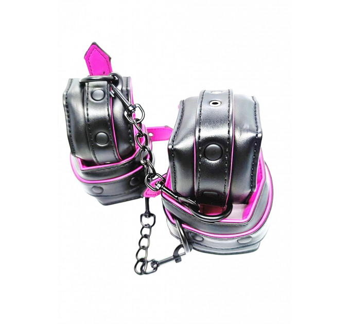 Наручинки и оковы DS Fetish Kit of handcuffs and ankles