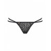 Трусики стринги с цепочками Obsessive Pantheria thong black L/XL