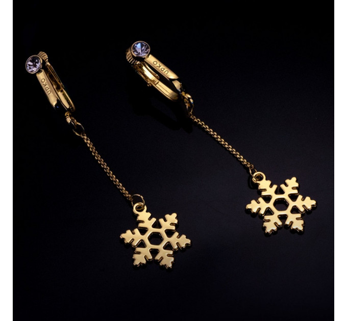 Прикраси для клітора та статевих губ non-pierced clitoral jewelry dangle with snowflake UPKO