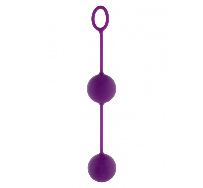 Вагинальные шарики Rock & Roll Balls фиолетовые ToyJoy