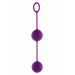 Вагинальные шарики Rock & Roll Balls фиолетовые ToyJoy