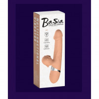 Вібратор-кролик Basia 2 in 1 USB 9 режимів вібрації та 5 швидкостей руху