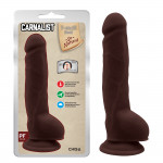 Фаллоимитатор с хребтом Chisa Carnal Pleasure Brown