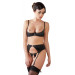 Комплект белья Rhinestone Shelf Bra Set 80B/M