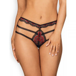 Трусики Obsessive Megies panties black L/XL