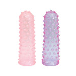 Насадки пальчикові Finger Sleeves, PURPLE / PINK