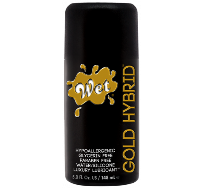 Лубрикант водно-силиконовый гибрид Wet Gold Hybrid 148 мл