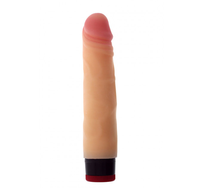 Вибромассажер реалистик Dream toys RealStuff 17,8 см, телесный
