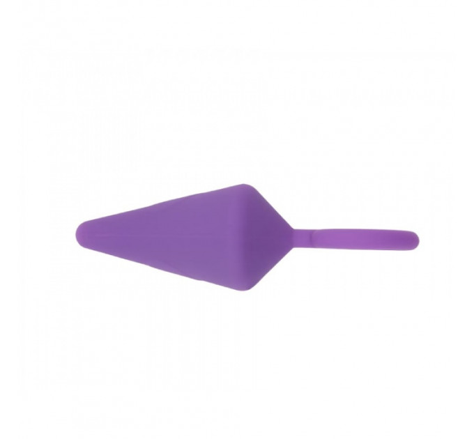 Анальная пробка Chisa Sweet Breeze Candy Plug фиолетовая 13.2 х 4 см, L
