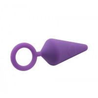 Анальная пробка Chisa Sweet Breeze Candy Plug фиолетовая 13.2 х 4 см, L