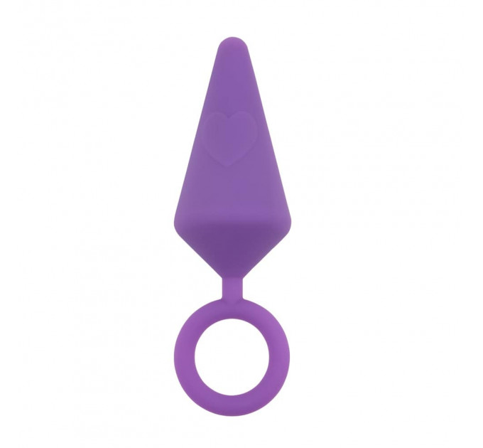 Анальная пробка Chisa Sweet Breeze Candy Plug фиолетовая 13.2 х 4 см, L
