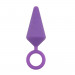 Анальная пробка Chisa Sweet Breeze Candy Plug фиолетовая 13.2 х 4 см, L