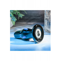 Анальна пробка скляна з вібрацією A&E REAR ROCKER VIBRATING GLASS ANAL PLUG