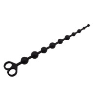 Анальная цепочка Chisa Black Mont Silicone черная