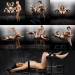БДСМ кресло-кушетка Extreme Obedience BDSM Chair черный